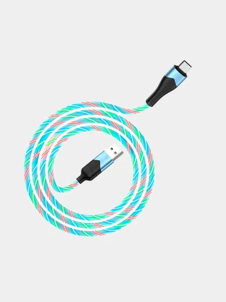 Кабель Borofone USB на Micro-USB BU19 Streamer, синий