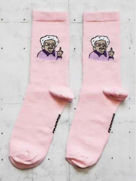 Snugsocks Носки с принтом длинные высокие хлопок