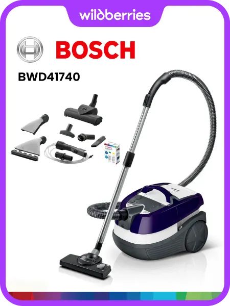 BOSCH Моющий пылесос BWD41740