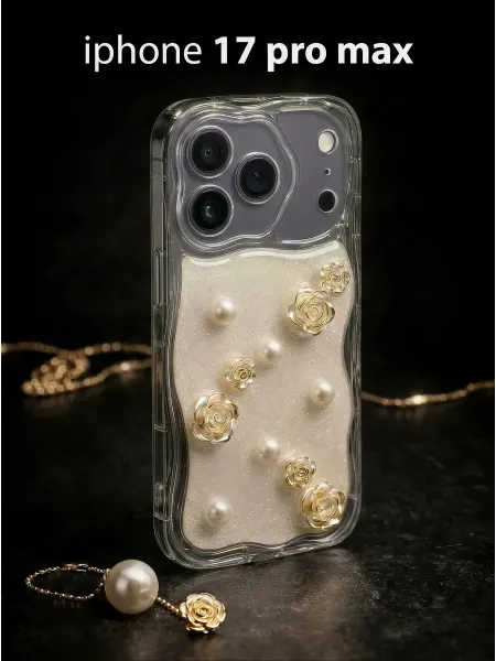 РИНОФОН Чехол с розами на Apple iPhone 17 Pro Max