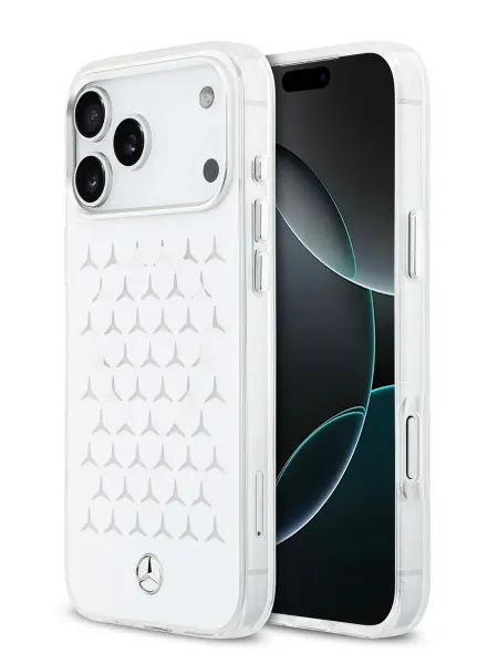 MERCEDES-BENZ Чехол на iPhone 17 Pro, матовый IML Frosted, MagSafe