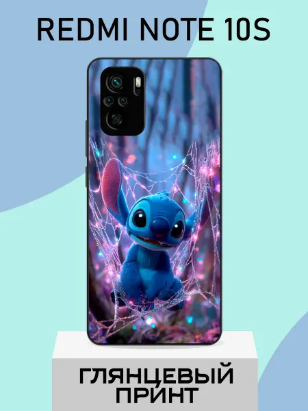 PlusPrint Чехол на Redmi Note 10s стич