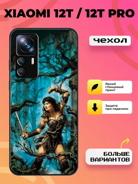 BroCase Чехол на Xiaomi 12T зена королева воинов