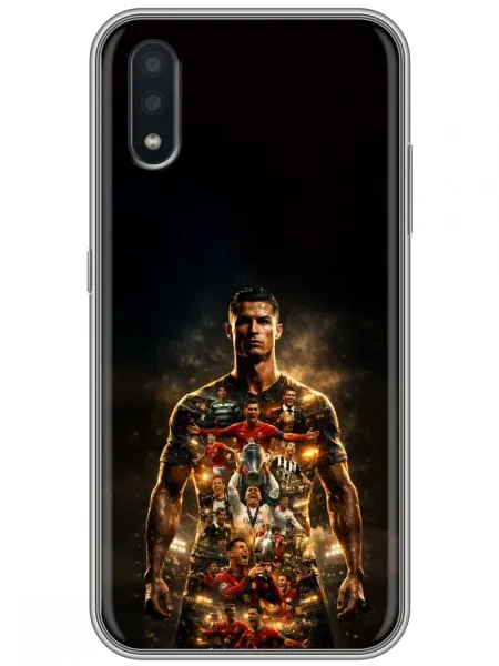 360skin Чехол на Samsung Galaxy M01, A01 Криштиано Роналдо Ronaldo