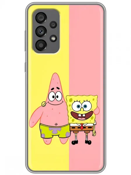 360skin Чехол на Samsung Galaxy A73 Спанч боб (детский)