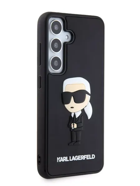 Karl Lagerfeld Чехол для Galaxy S24 с принтом 3D Karl Ikonik