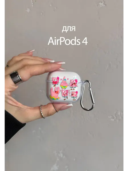 Чехол для AirPods 4 y2k спанч боб