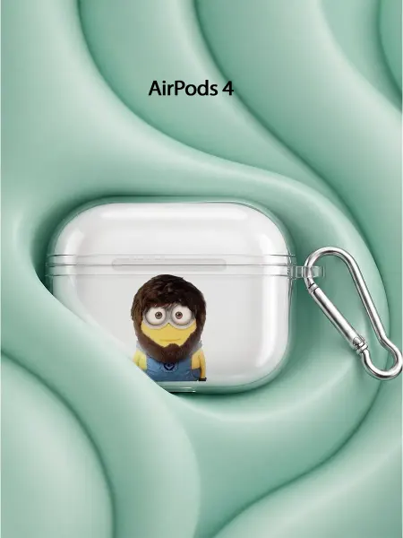 Чехол AirPods 4 миньон