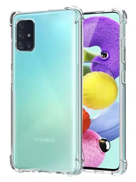 AKS Sale Чехол на Samsung Galaxy A51 4G M40S прозрачный силиконовый