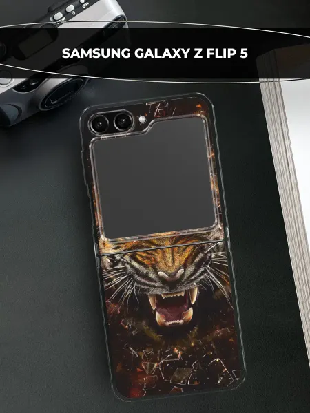 Samsung Чехол на Galaxy Z Flip 5 тигр