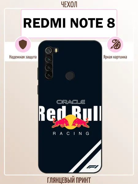 ALLcase111 Чехол на Redmi Note 8 red bull