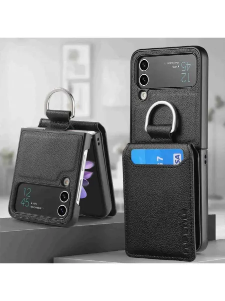 MyPads Чехол для Samsung Galaxy Z Flip3 из искусственной кожи с