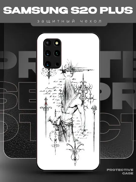 MeowCase Чехол на Samsung S20 Plus с принтом y2k pinterest
