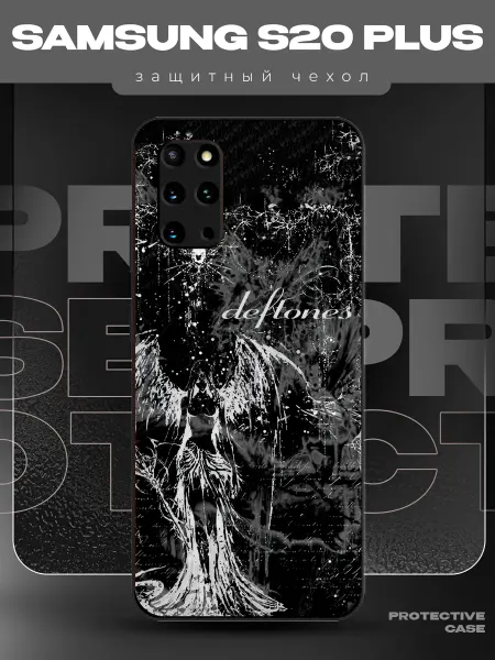 MeowCase Чехол на Samsung S20 Plus с принтом у2к ангел