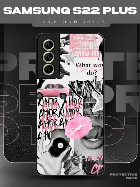 MeowCase Чехол на Samsung S22 Plus с принтом y2k