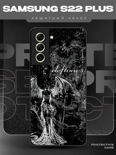 MeowCase Чехол на Samsung S22 Plus с принтом у2к ангел