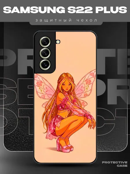 MeowCase Чехол на Samsung S22 Plus с принтом феи финкс