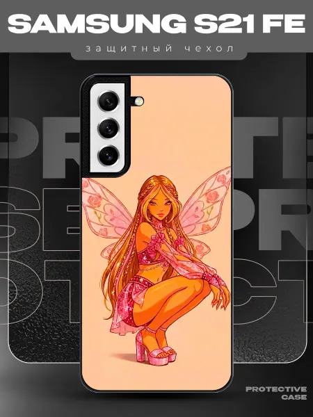 MeowCase Чехол на Samsung S21 FE с принтом феи финкс