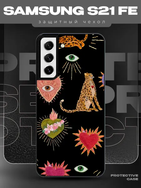MeowCase Чехол на Samsung S21 FE с принтом эстетика