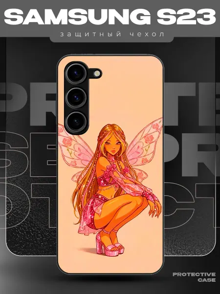 MeowCase Чехол на Samsung S23 с принтом феи финкс