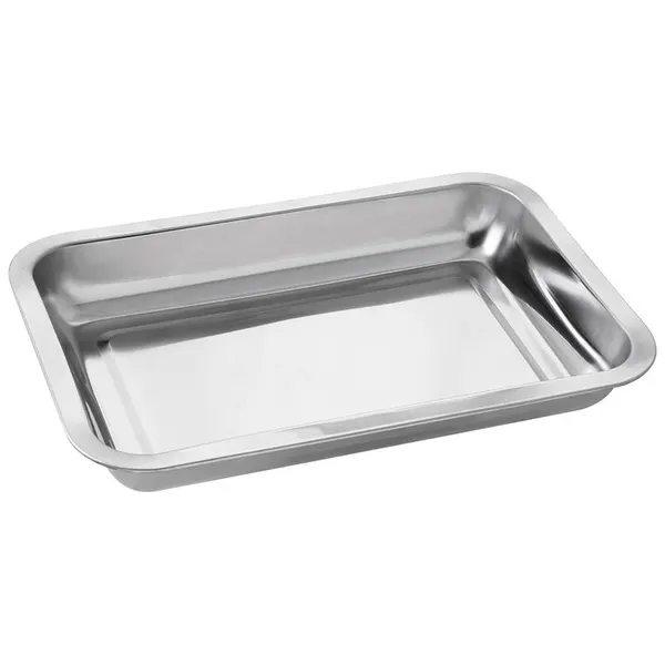 Противень для запекания Domestico 108945, нерж. сталь, зеркальная полировка