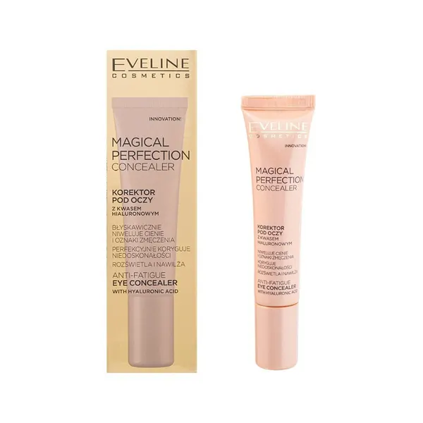 Консилер Eveline Cosmetics "Magical Perfection", тон 01 Light, для всех типов кожи, бежевая