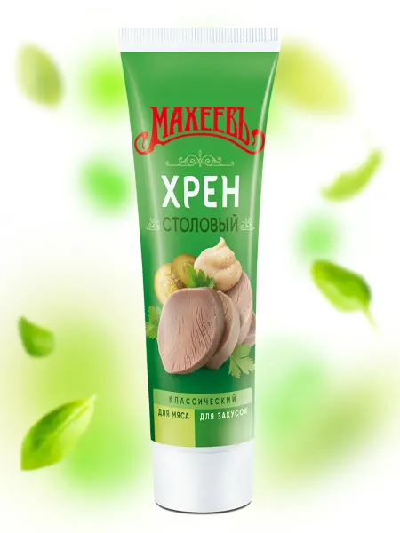 МахеевЪ Хрен Столовый, туба 100 гр