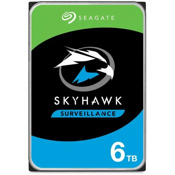 Жесткий диск Seagate SATA-III 6Tb Skyhawk (7200rpm) 256Mb 3.5" (ST6000VX008)