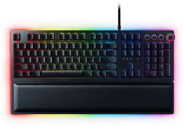 Механическая игровая клавиатура Razer Huntsman Elite Clicky Optical Switch английский/русский