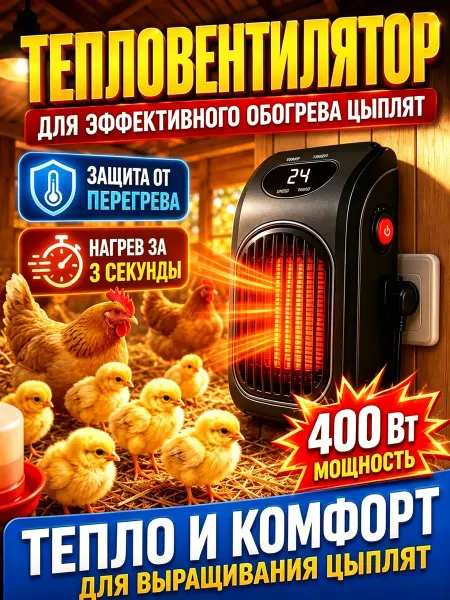 Керамический обогреватель для теплицы