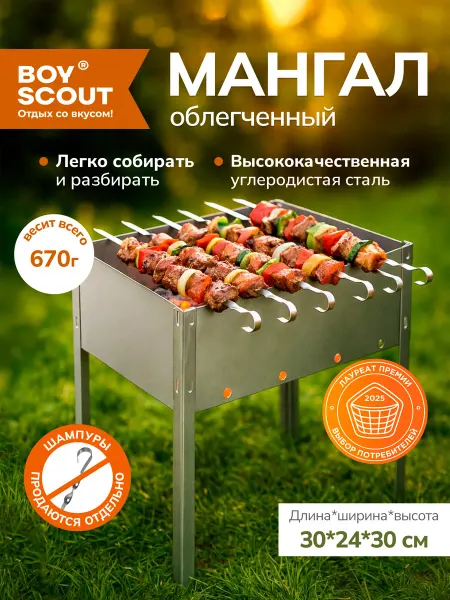 Boyscout Мангал для шашлыка разборный переносной