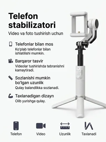 3-осевой стабилизатор для смартфона Green Lion Palermo Gimbal - Аксессуары для фото и видеокамер