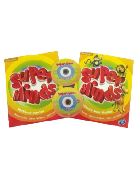 Super Minds Starter Учебник, рабочая тетрадь и диски