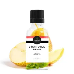 Brandied Pear парфюмерный концентрат, Бренди и Груша отдушка для изготовления духов, косметики, свечей, соли для ванной 5 мл