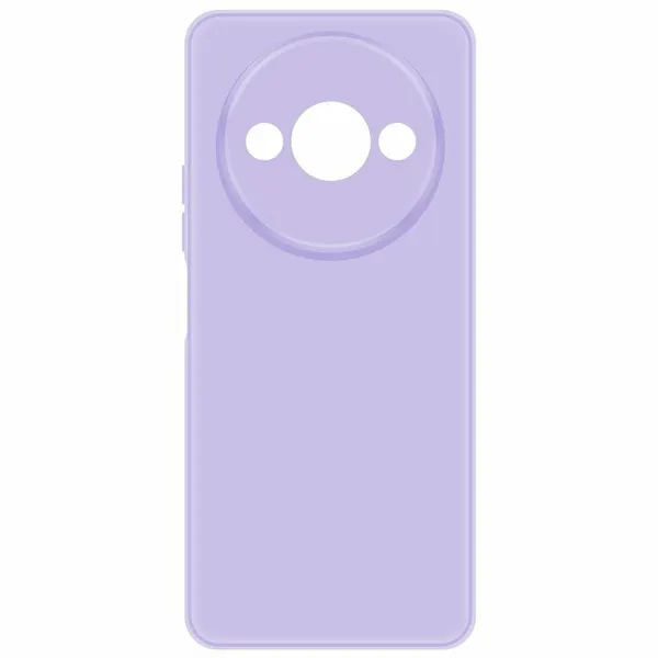 Чехол-накладка Krutoff Silicone Case для Xiaomi Redmi A3/Poco C61 лаванда