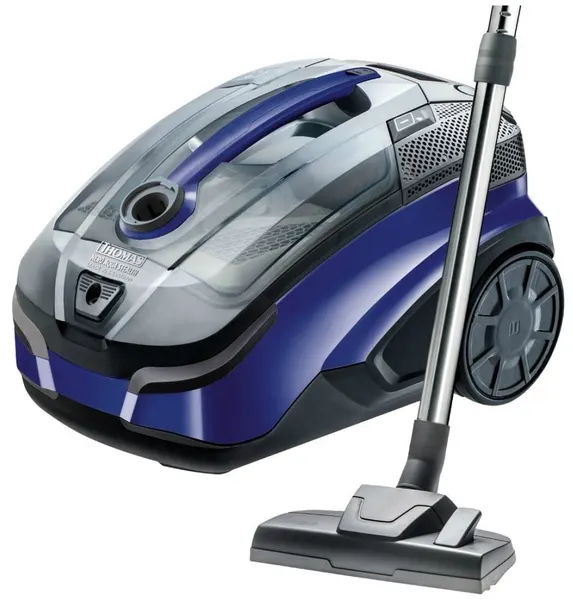Пылесос Thomas Nero Aqua Stealth 788523, серый/синий, 1700 вт