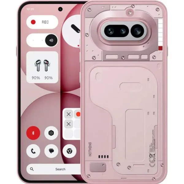 Смартфон Nothing Phone 4A, 5G, NFC, 12/256Gb, Pink (Розовый)