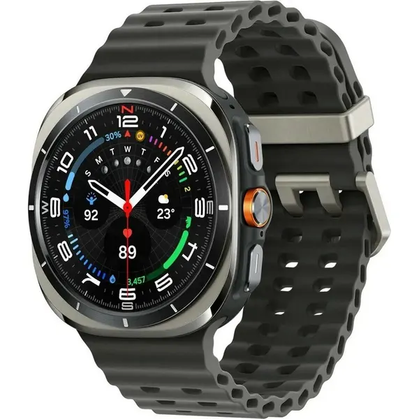 Смарт-часы Samsung Galaxy Watch Ultra 2025 47 mm LTE, Super AMOLED, черный (SM-L705FZS1CAU)