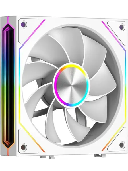 Вентилятор для корпуса F3 X120R WH Reverse ARGB 120х120x25 черный 4-pin 28.4дБ