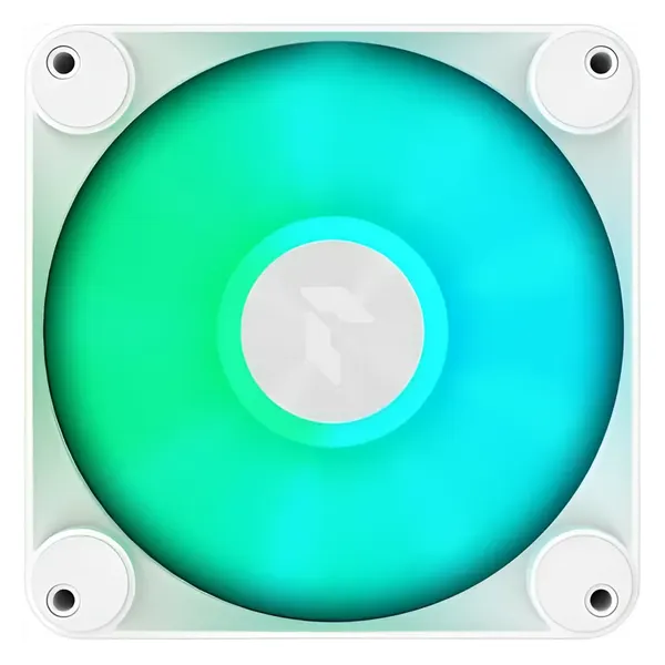 Вентилятор д/корпуса 140x140x25 AeroCool APNX FP1-140 WH PWM ARGB, белый (FP1-140 WH)