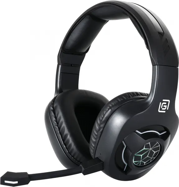 Наушники с OKLICK микрофоном HS-L575G черный накладные BT оголовье