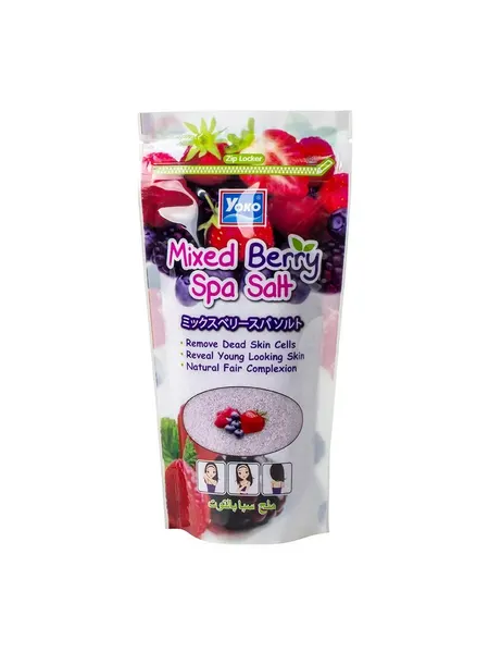 Siam Yoko Солевой скраб для тела ягодный микс / Mixed Berry Spa Salt, 300 г