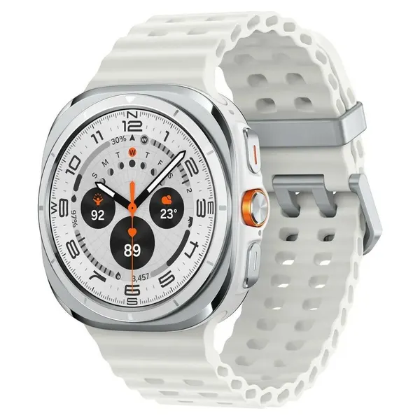 Смарт-часы Samsung Galaxy Watch Ultra 2025 47 mm LTE, Super AMOLED, белый (SM-L705FAW1CAU)