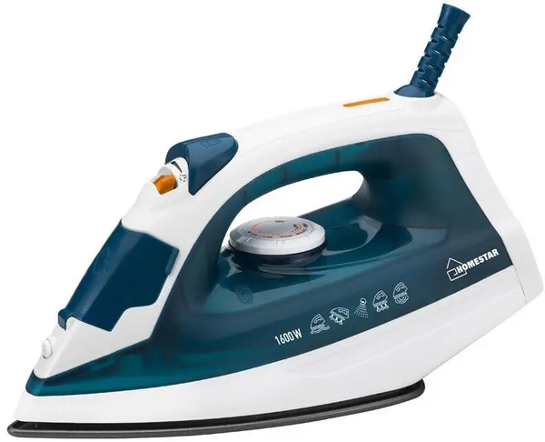 Другие товары 12 HOMESTAR Утюг HomeStar HS-4004 Голубой, 1,6кВт, подошва нерж. сталь, 2676