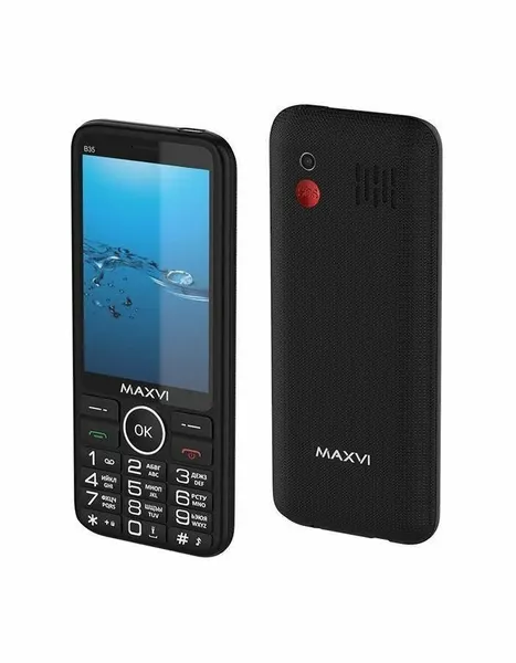 Мобильный телефон Maxvi B35 черный