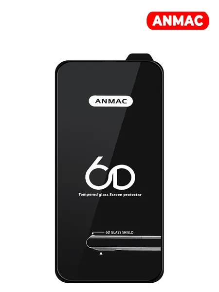 Защитное стекло Anmac для Samsung Galaxy S25 FE (Самсунг С25 ФЕ), 6D PREMIUM
