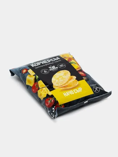 Чипсы Dr.Korner, со вкусом начо сыр, 50 г - Чипсы, попкорн