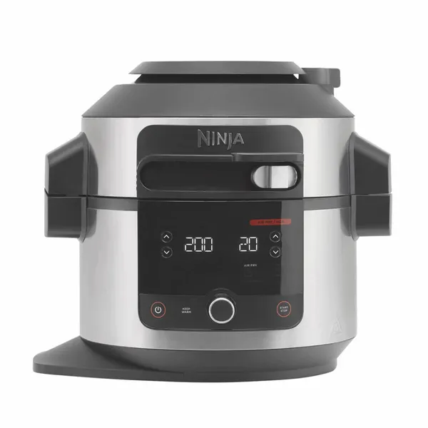 Мультиварка Ninja Foodi MAX OL550EU 11-в-1 SmartLid с функцией приготовления под давлением и аэрогрилем