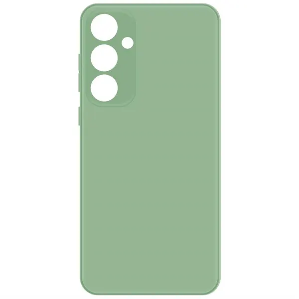 Чехол-накладка Krutoff Silicone Case для Samsung Galaxy A55 5G (A556) зелёный