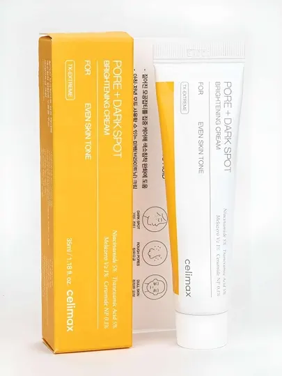 Крем осветляющий Celimax Pore+Dark Spot Brightening cream, 35 мл